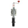 1500lbs Adjustable Trailer Jack with 8 Inch Wheel Rotation Handle Swivel Trailer Tongue Jack for Yachts Trailers RV