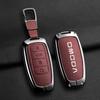 Zinc Alloy Leather Car Key Case, For Chery Omoda C5 E5 C9 5 9 Ev Phev 7 8 Pro Plus , Protected Keychain Bag, Car Accessories