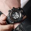 Black Digital Watch for Men Sports Watches Waterproof Outdoor Chronograph Hand Clock G Infantry Shock Student Wristwatch
