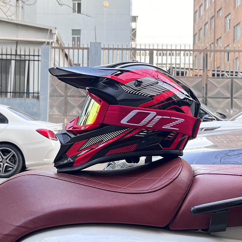 Full Face Mountain Bike Helmet DH Downhill MTB Trail Cycling Adult Unisex ABS Safety Gear