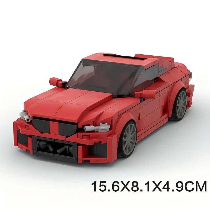 

Красный BMW M2 G87 MOC-177481 Совместимый LEGO Строительный блок Орнамент