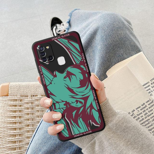 

Чехол для телефона Demon Slayer Anime Kimetsu No Yaiba для Samsung Galaxy A10 A10s A03s A04s A20e A40 A02s A70 A03 Core A04 A02 Samsung A70s