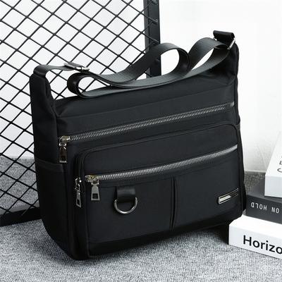 Veľkokapacitná pánska taška na podnikanie, vodeodolná taška cez rameno, taška crossbody na dochádzanie