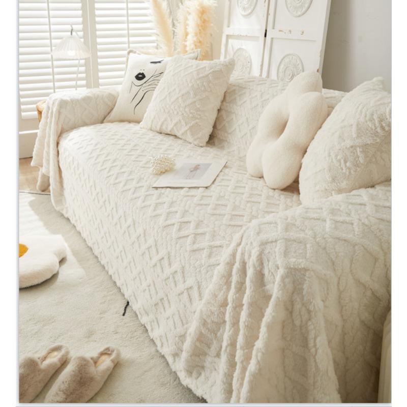 

Vintage Beanbag Cover Full Covered Sofa Slipcover Nordic Instagram Cloth Towel All Inclusive 180*130cm