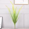 5 Heads Silk Onion Grass Plastic Fake Plants Flower Arrangement Artificial Pampas Bouquet  Wedding