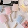Meerjungfrauen-inspirierter Luftkissenkamm für Frauen - Antistatische, entwirrende & Styling-Bürste für langes, lockiges Haar - Nylon-/Kunststoffborsten mit ABS-Griff