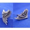 Retro Asymmetric Earrings Angel Demon Wing Earrings Female Classic Stud Earrings