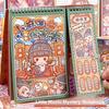 Small Mochi Quiet Book Ancient Style Dress-Up Stickers 3D Book DIY Toys for Girls Changeable Costume Puzzle Book