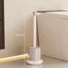 Minimalist Toilet Brush Set Modern Sleek Bathroom Cleaning Tools with Holder Home Bathroom Clean Organizer Bathroom Accessories