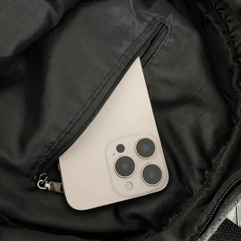 Zaino retrò in denim di grande capacità, borsa da scuola per studenti, zaino da donna