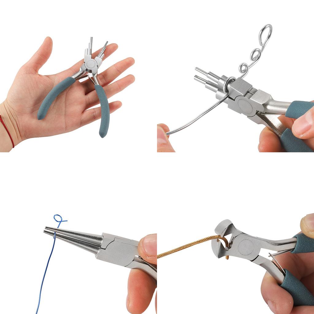 Handgehaltenes Formwerkzeug Rostfreie Biegeringe Für DIY-Herstellungswerkzeuge Handgehaltene Nasenzange