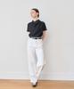 BIBYSEOB Cowl Neck Pleated Blouse Black [T52]