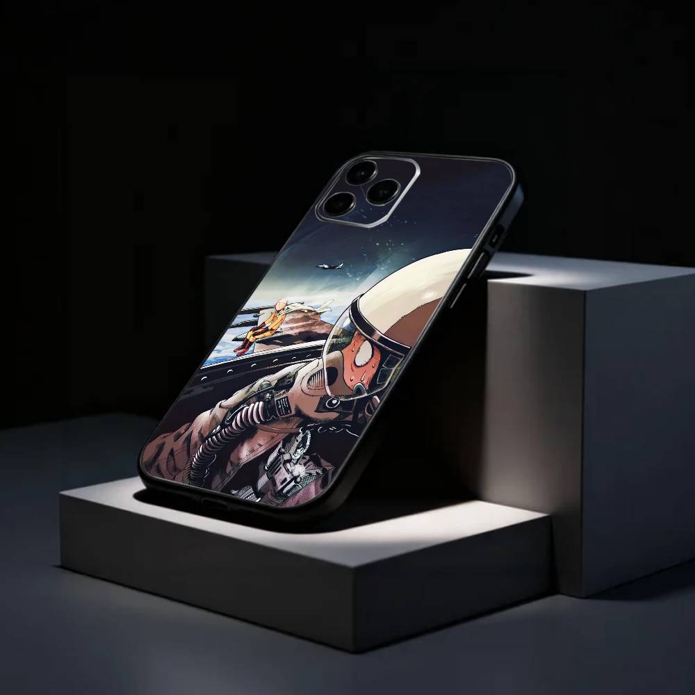Lustiges One Punch M-Man Handyhülle Silikon Weich Für IPhone 17 16 15 14 13 12 11 X XR Plus Pro Max Plus