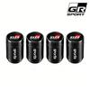 4Pcs Aluminum Alloy Tire Valve Caps Anti Leak Dust Cover Car Wheel Accessory For Toyota Hilux Corolla RAV4 Camry Highlander C-HR