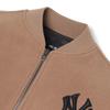 New MLB Mlb Base Logo Baseball Jacket Unisex Khaki 3AJP12016-50BGD