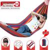 OLOEY Padded Rainbow Canvas Travel Hammock