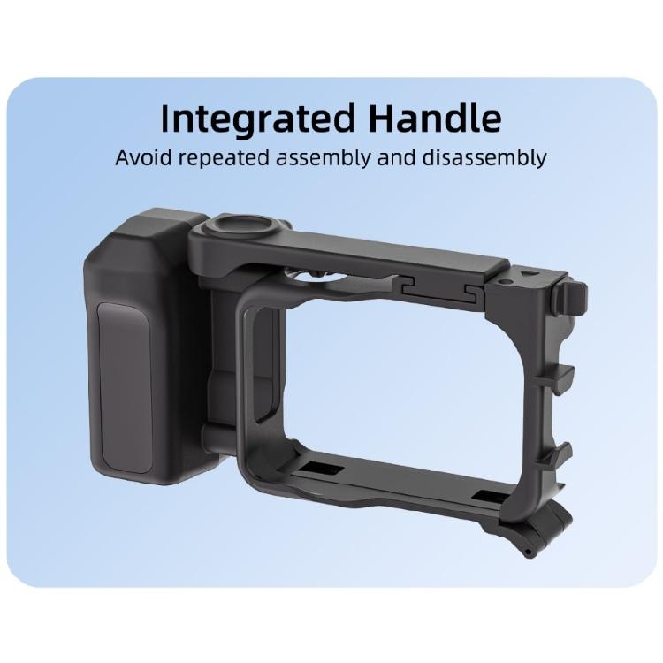 Functional Camera Mounting Grip Full Coverage Cage Suitable For GO Ultra Camera Handle Sports And Daily Recording