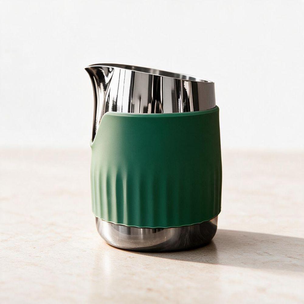 304 Stainless Steel Milk Frothing Pitcher Anti‑scald Latte Art Milk Frother Jug Barista