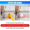 1PC Multi-functional Kitchen Rack with Smiling Sponge Holder for Sink and Bathroom