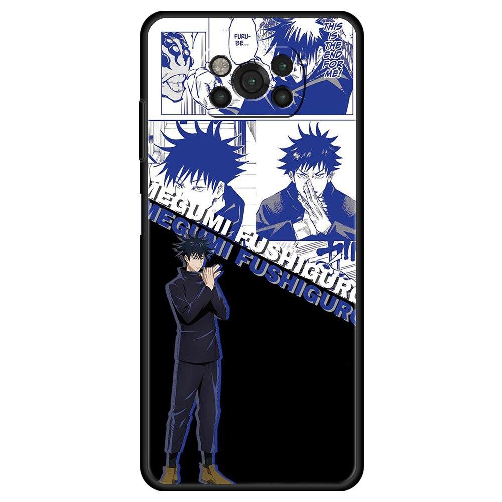 

Чехол для Xiaomi poco x3 pro x3nfc pocox3pro mi 12 12pro 12x 11 lite 11t Funda 11ultra 9t 10t Coque Yuji Itadori Yuta Okkotsu Poco F3