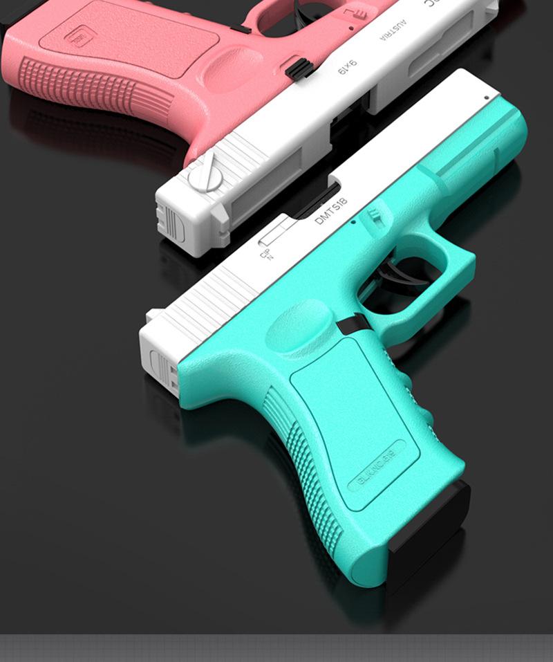 Toy Gun Pistol Handgun Soft Bullet Shell Ejecting Foam Dart Blaster Shooting For Adults Kids Girls Outdoor Shooting Games