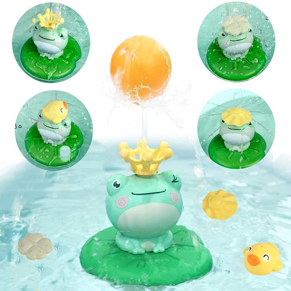 Gifts Children'S Shower Toys Floating Rotating Frog Sprinkler Electric Spray Frog Frog  Sprinkler