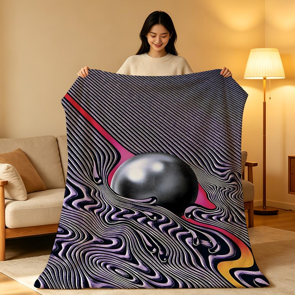 Band T-Tame.I-Impala Throw High-Density Short Plush Blanket Soft Skin-Friendly For Sofa Nap Air-Conditioned Room