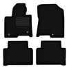 Black Velour Floor Mats For: Kia Sorento IV XL Hybrid SUV (2020-)