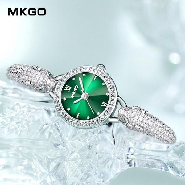 Mokago M8103 Damski zegarek na rękę z bransoletą + bransoletka Clover Zegarek na rękę Modny zegarek Najlepszy zestaw do pakowania prezentów Krajowy AS Dostępny, popularne koreańskie zegarki