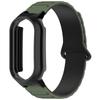 Магнітний силіконовий ремінець для Xiaomi Mi Band 9 Ceramic Edition/Smart Band 8 NFC/8 Двоколірний ремінець з ПК-рамкою для годинника