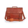 Goat Leather Messenger Bag for Men and Women – Handmade Vintage Satchel for Office, Work, Travel