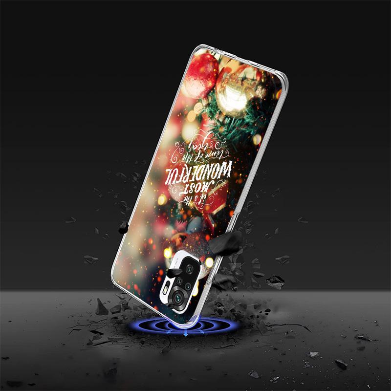 Merry Christmas Tree Snow Phone Case For Xiaomi Redmi Note 15 14 13 12S 12 11 Pro Plus 14S 11S 11E 10 10S 11T 5G Personalized Co
