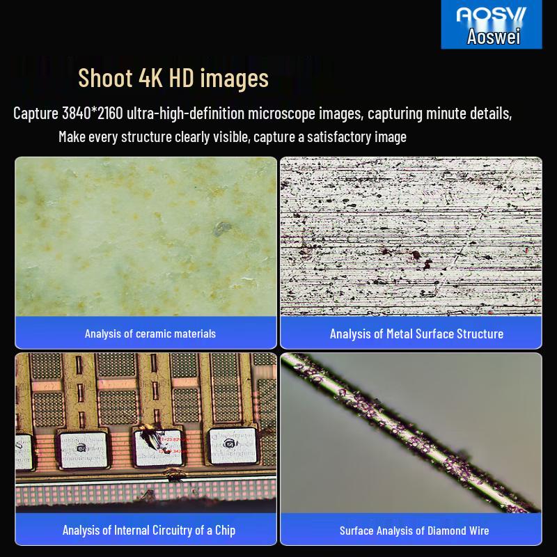 AOSVI TM28 Inverted Metallurgical Microscope