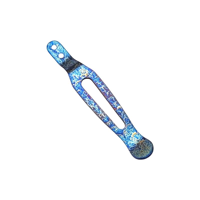 

Portable Back Clamp Pocket Clip, Fit for Rick Hinderer, XM24, Half Track Slicer, Light Weight & Corrosion Resistant