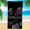 Anime Deathh Notes Towel Towel Soft Pool Gift For Travel Gym Shower Camping Quick Dry Sports Large Beach Towels