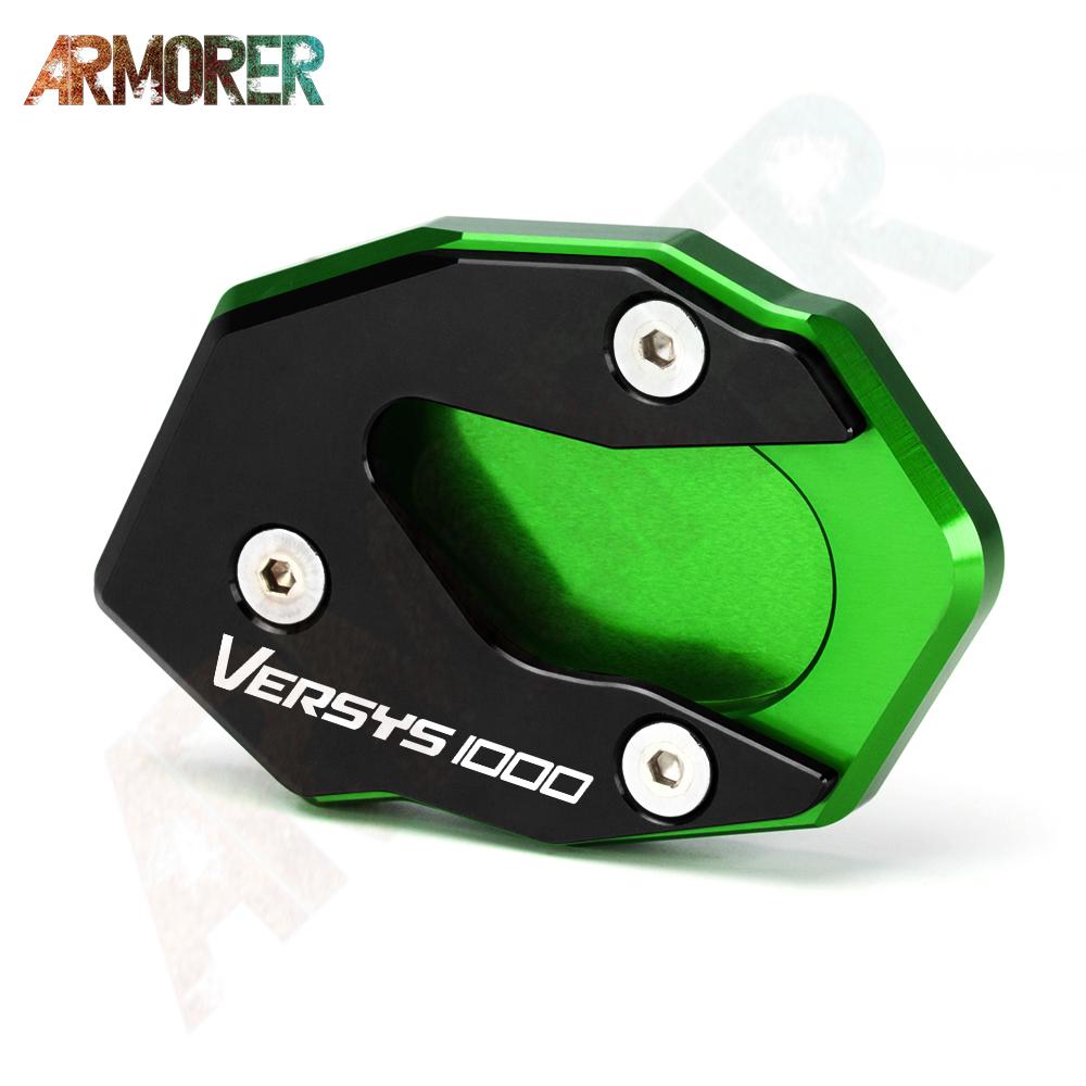 Accesorios para Motocicleta Para Kawasaki Versys 1000 1000 SE 1000SE Versys1000 Caballete Lateral Extensión de Pata Soporte