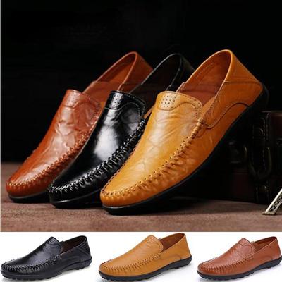 Scarpe estive da uomo, scarpe casual alla moda, traspiranti, scarpe da guida per auto, scarpe alla moda, scarpe pigre, mocassini neri