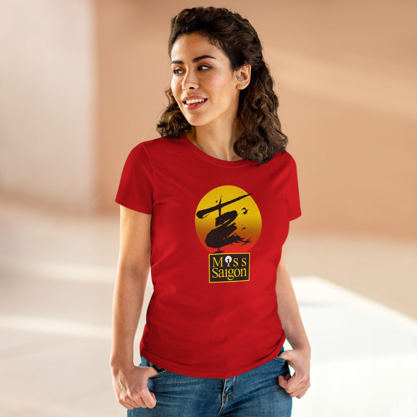 Miss Saigon Broadway Musical Logo Women s T-shirt XL
