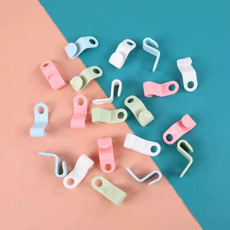 

10-50pcs Wardrobe Hanger Hooks Multifunction Cascading Plastic Bedroom Wardrobe Storage Space Saving Coat Hooks 10pcs