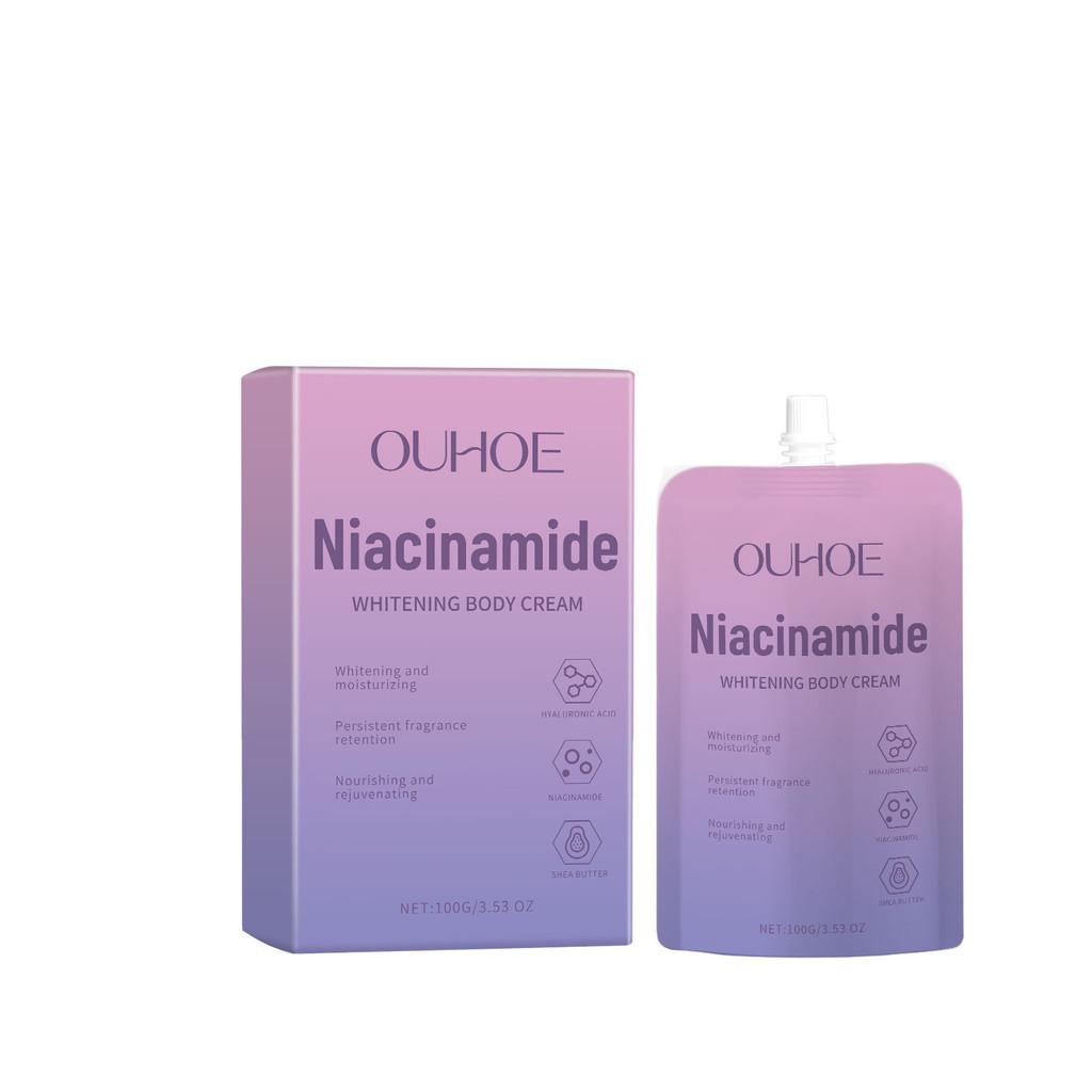

Ouhoe Brightening Body Cream With Niacinamide For Deep Hydration And Skin Tone Evenness