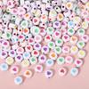 Acrylic Letter Beads for Kids' Jewelry Making – Educational DIY Beading Accessories