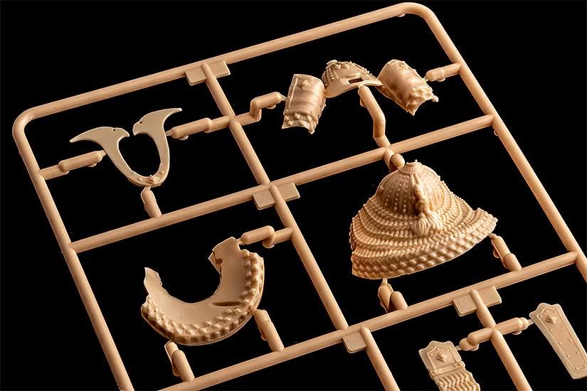 PLAMAX Kamakura period armored warrior scale assembly plastic model 1/12 1/12