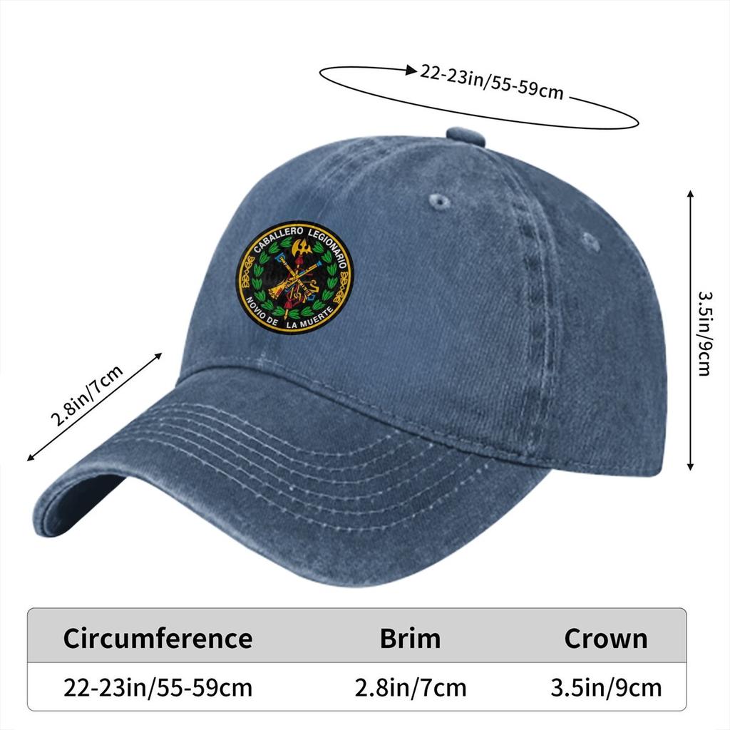 Summer Hip Hop  Spanish Legion 4 Baseball Cap Adjustable Personality Outdoor Running Hat Outdoor Sunshade Hat Unisex Gift