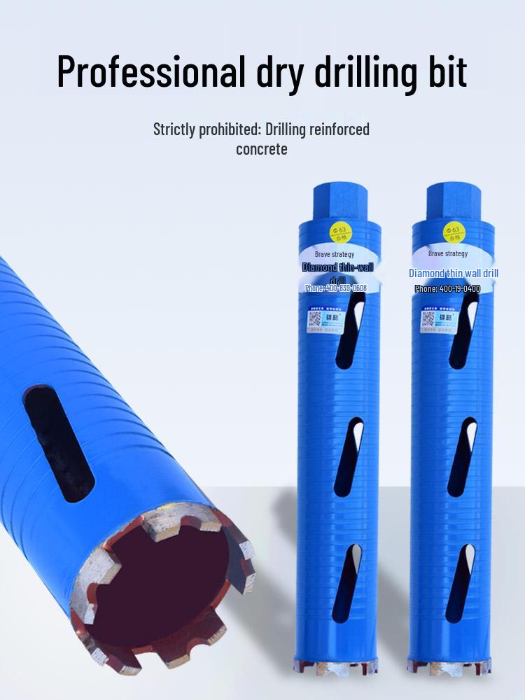 Xiong Lue Dry Diamond Core Drill for Concrete, Air Conditioning, and Water Drilling