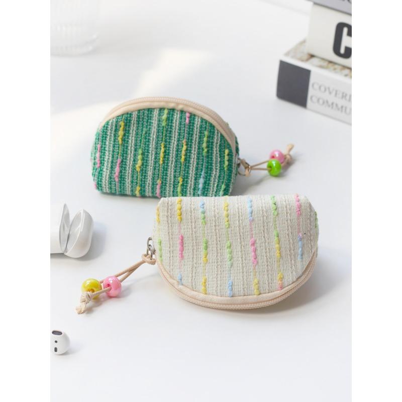 Super Cute Mini Coin Purse Korean Version Small Fresh Student Headphones Lipstick Storage Bag Portable Small Bag
