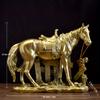Statua Ornamento Cavallo in Resina Moderna Creativa, Scultura Animale Simulazione, Decorazione per la Casa per Soggiorno Ufficio, Regalo per Laurea Vacanze per Amici
