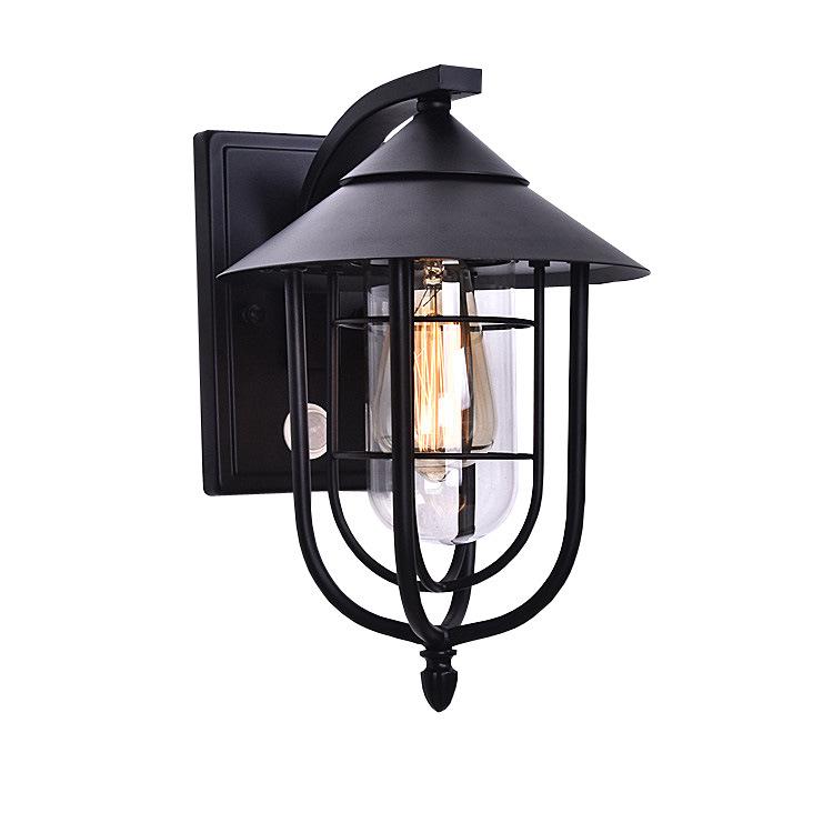 Nordic Outdoor Retro Smart Induction Wall Lamp - Waterproof for Indoor & Outdoor Use
