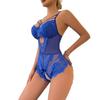New Sex Underwear Sexy Women's Lace Mesh Printing Onesie Sex Suit