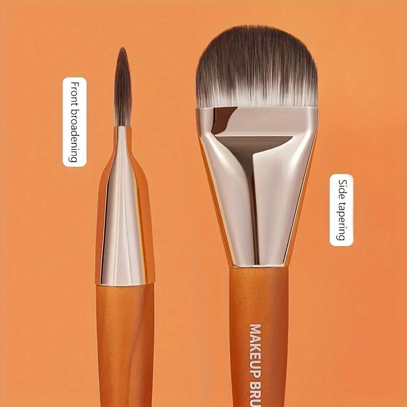 1Pcs Professional Super Thin Concealer Cream Makeup Brush Liquid Foundation Face Base Brush Make Up Tools