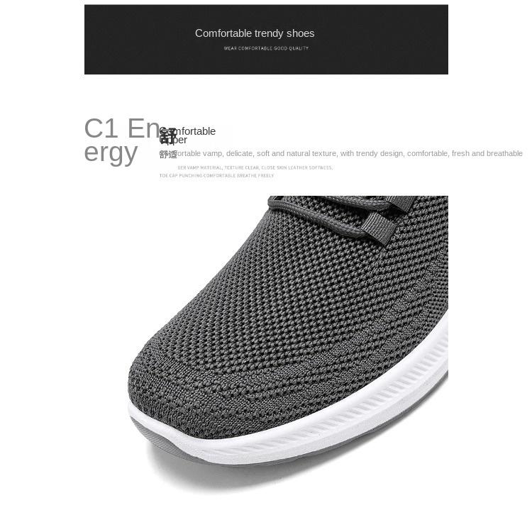 Shoes Men's Shoes Plus-size Trend Soft-soled Casual Shoes Breathable Sneakers for Men